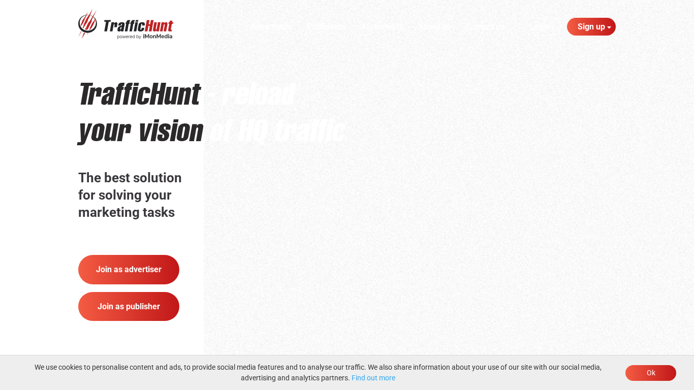 Programa de Afiliados de TrafficHunt