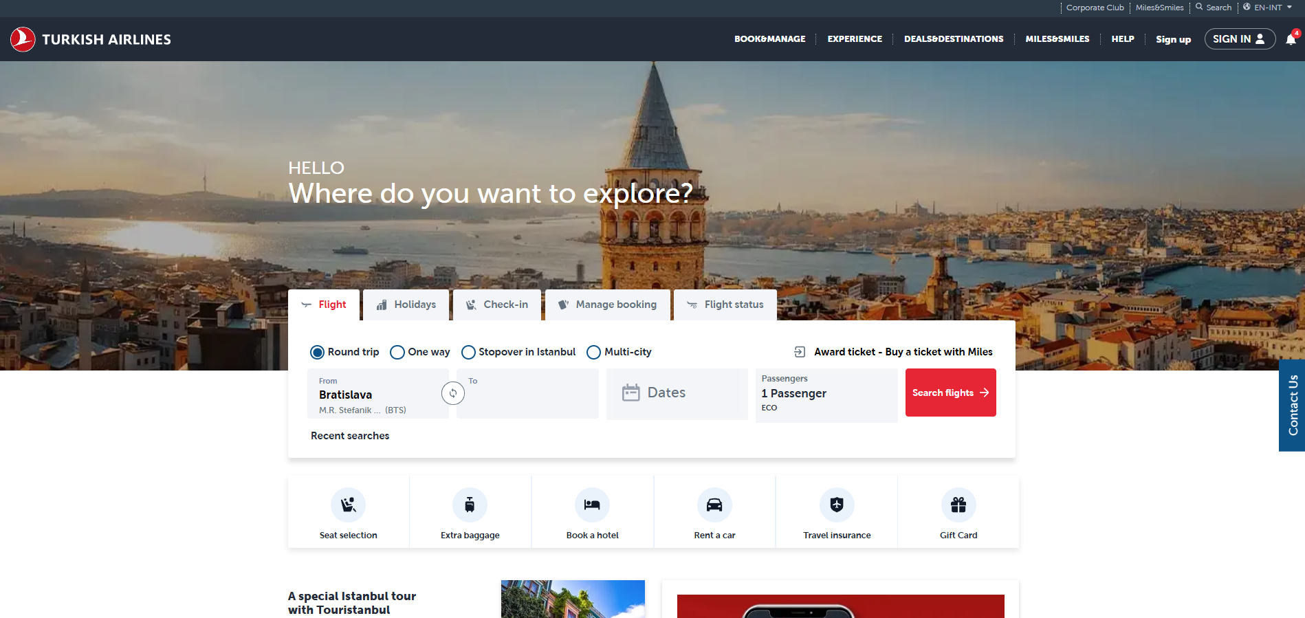 Programa de Afiliados de Turkish Airlines