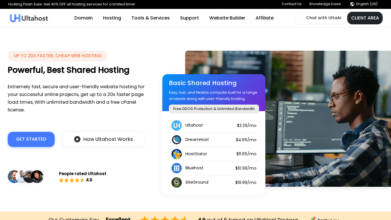 Programa de Afiliados de UltaHost