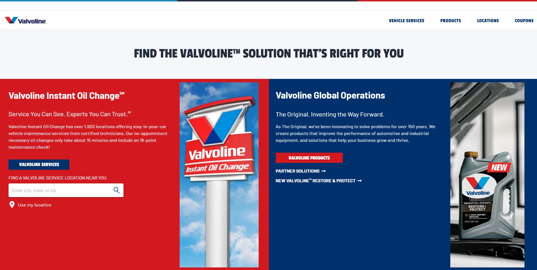 Programa de Afiliados de Valvoline