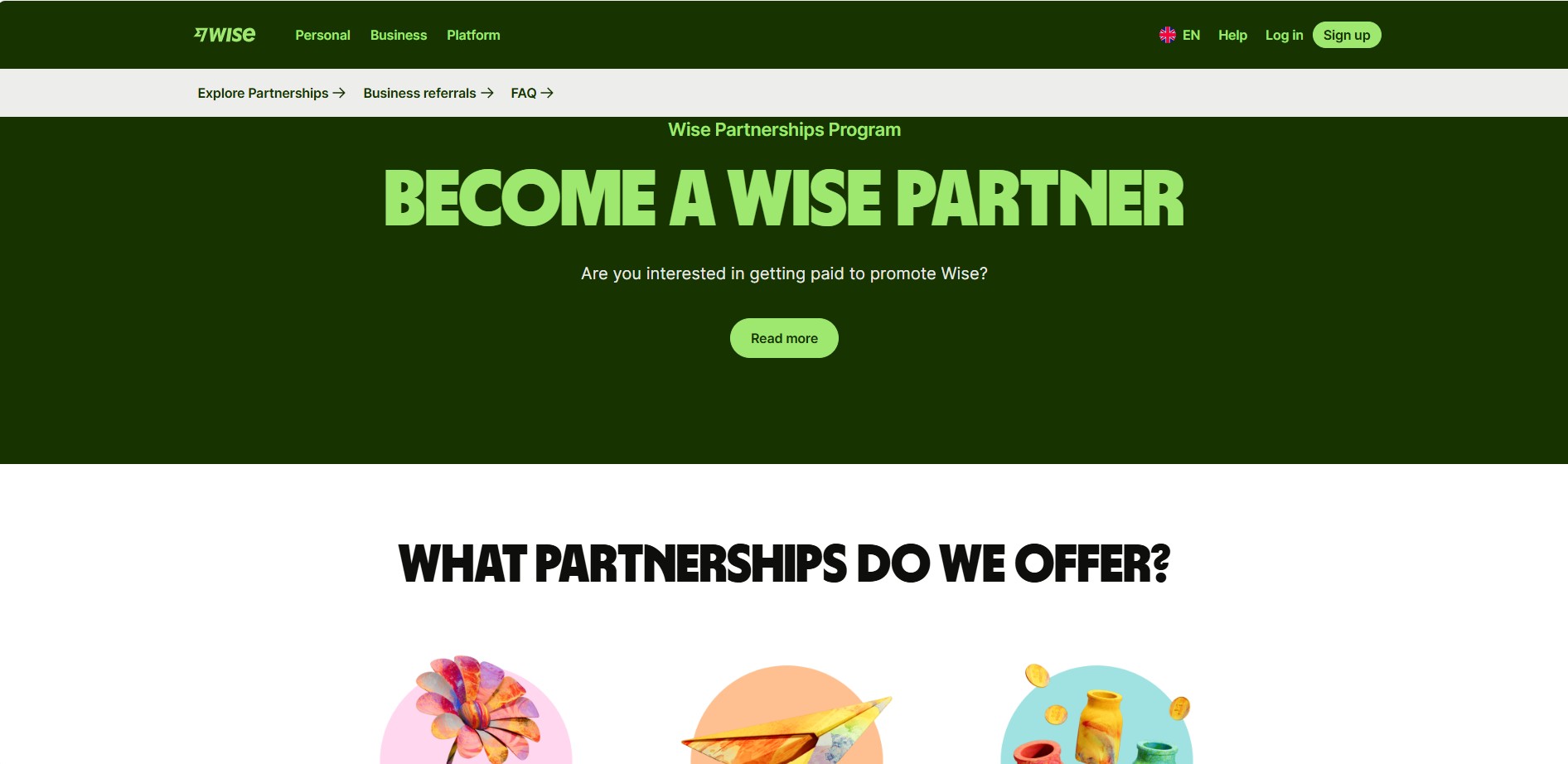 Programa de Afiliados de Wise