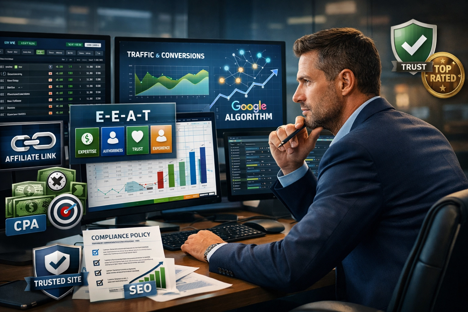 Actualizaciones del algoritmo de Google y sitios de afiliados de apuestas: Guía de supervivencia