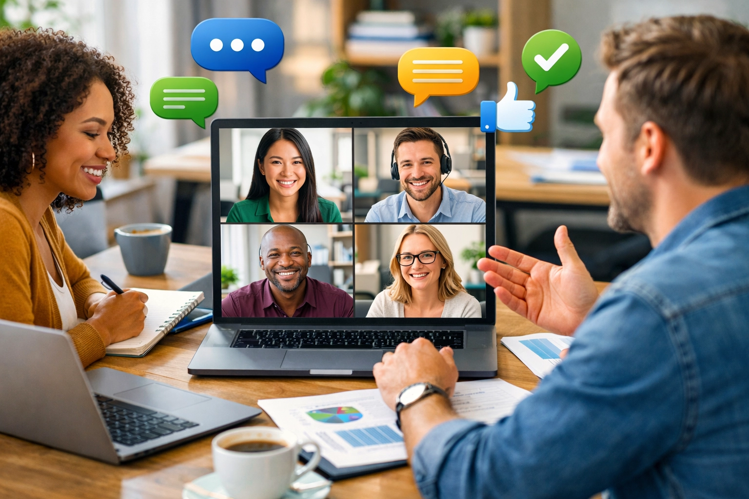 Colaboración y comunicación en equipo para la gestión de redactores freelance