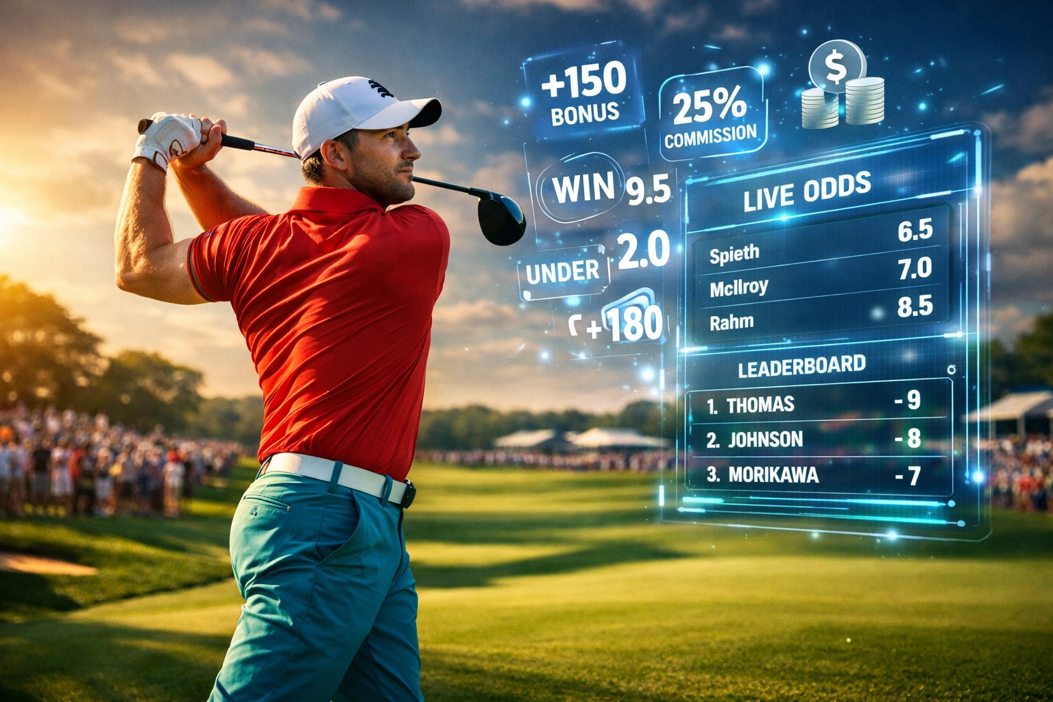 Estrategia de Afiliados para Apuestas en Grandes Campeonatos de Golf: Maximiza Comisiones