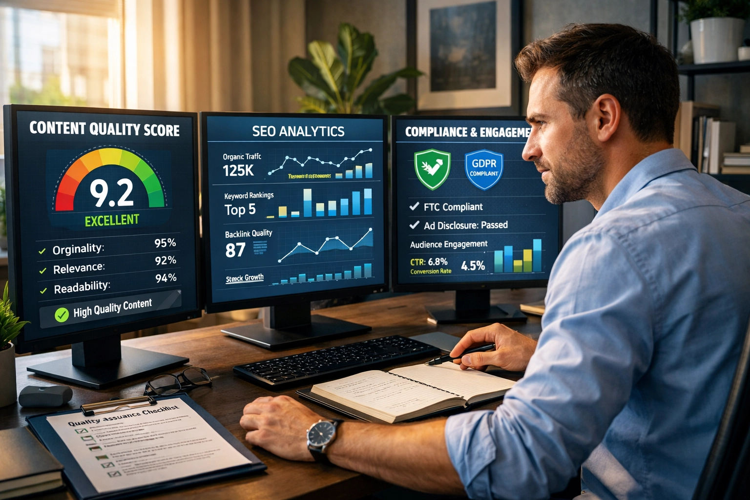 Normas de calidad de contenido para afiliados de apuestas