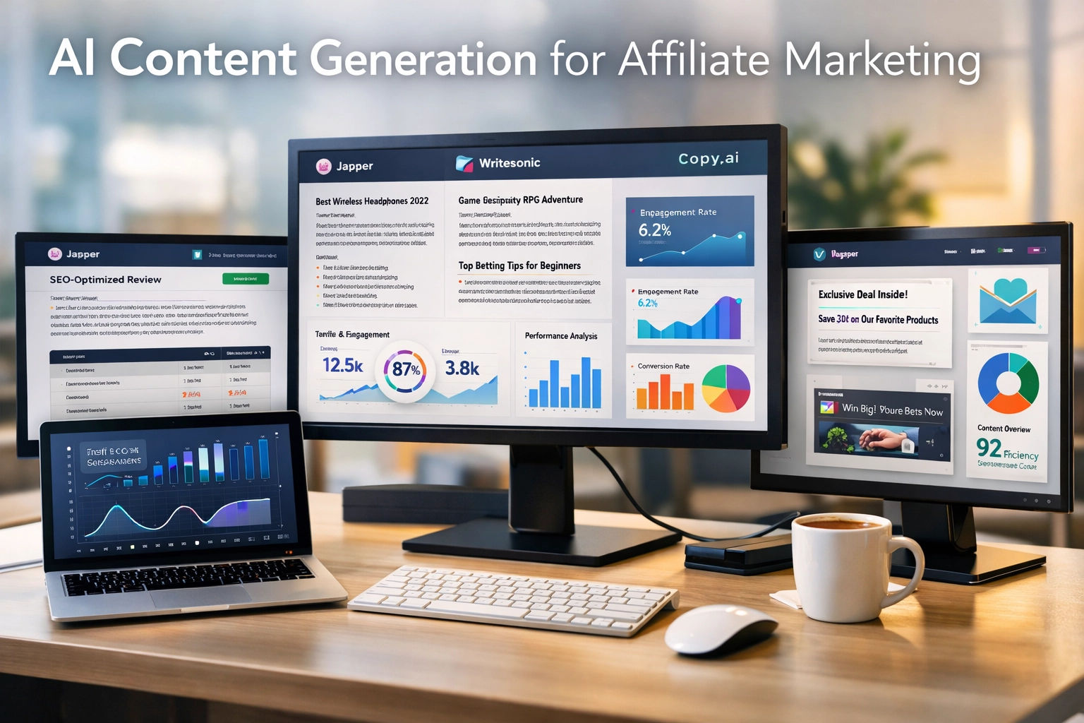 Content Generation and SEO Optimization with AI