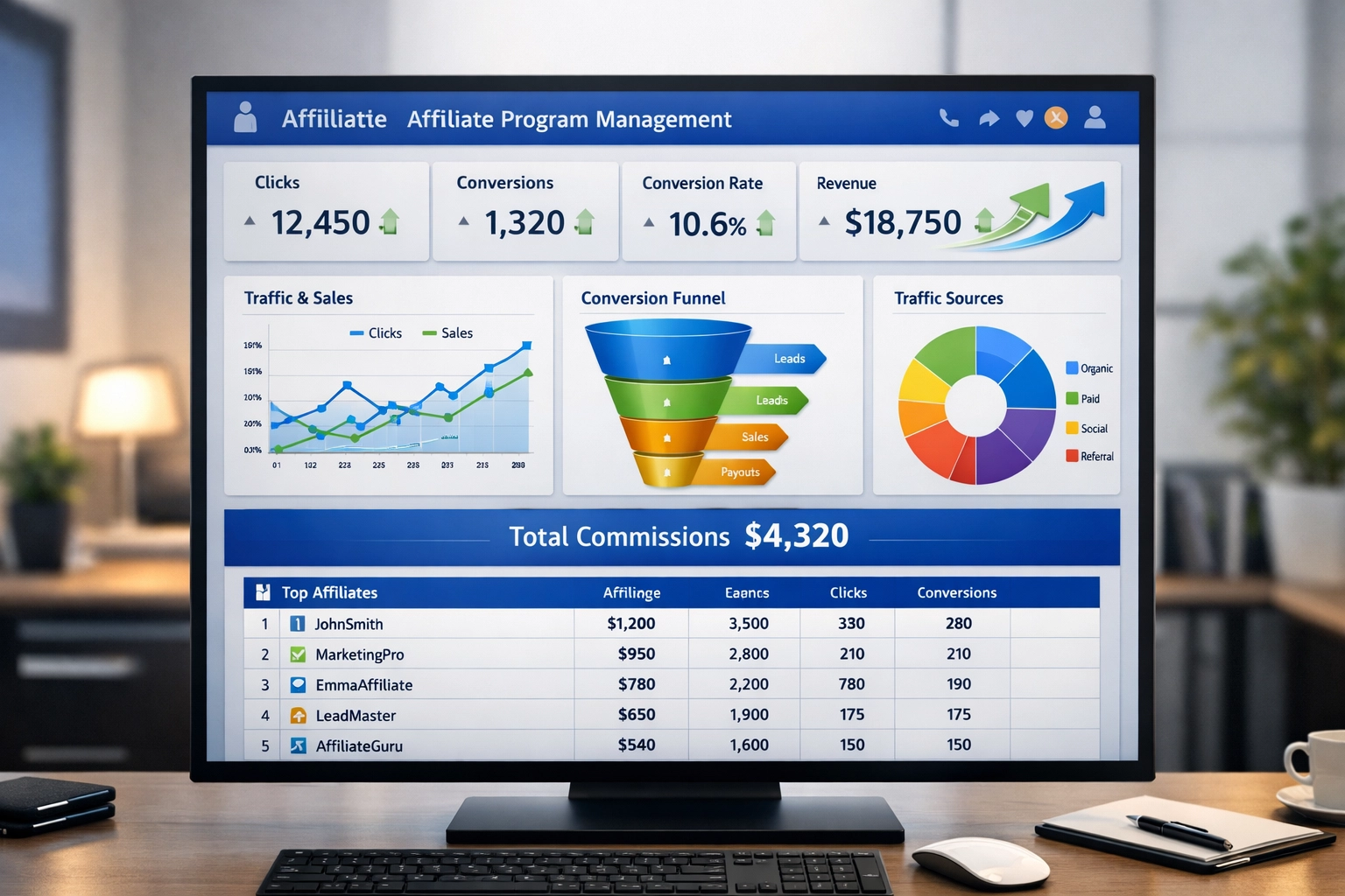 Cómo Post Affiliate Pro ayuda a gestionar programas de afiliados