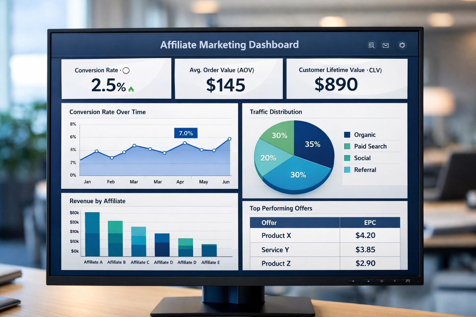 KPIs esenciales para el éxito del marketing de afiliados