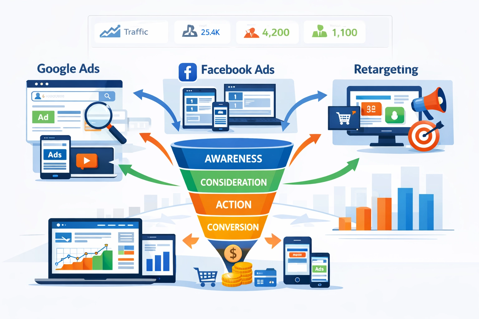 Estrategia de marketing digital multicanal