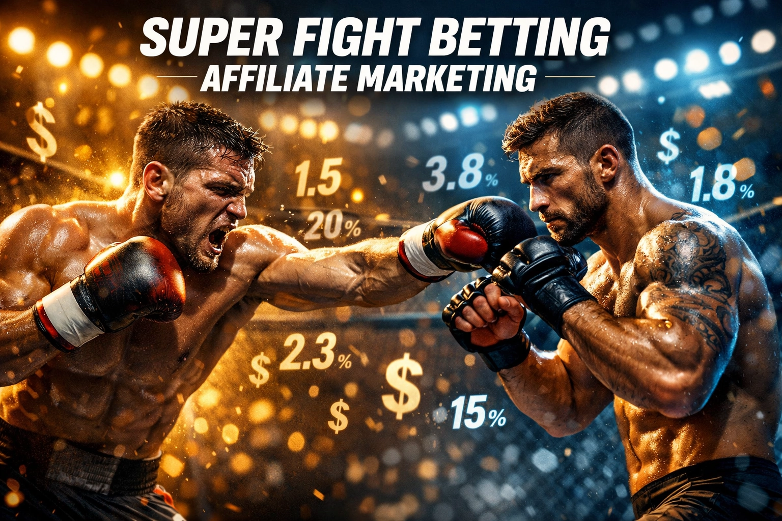 Cómo maximizar ganancias con el marketing de afiliados de apuestas en súper peleas de boxeo y MMA
