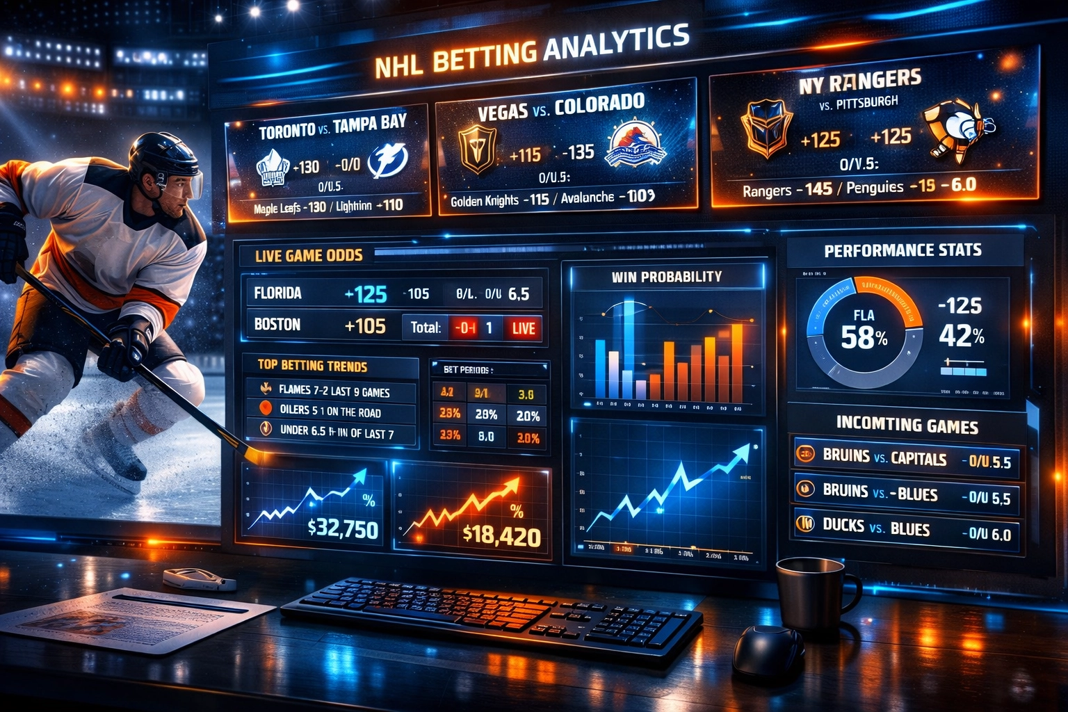 Marketing de Afiliados de Apuestas NHL: Estrategia para la Temporada de Hockey