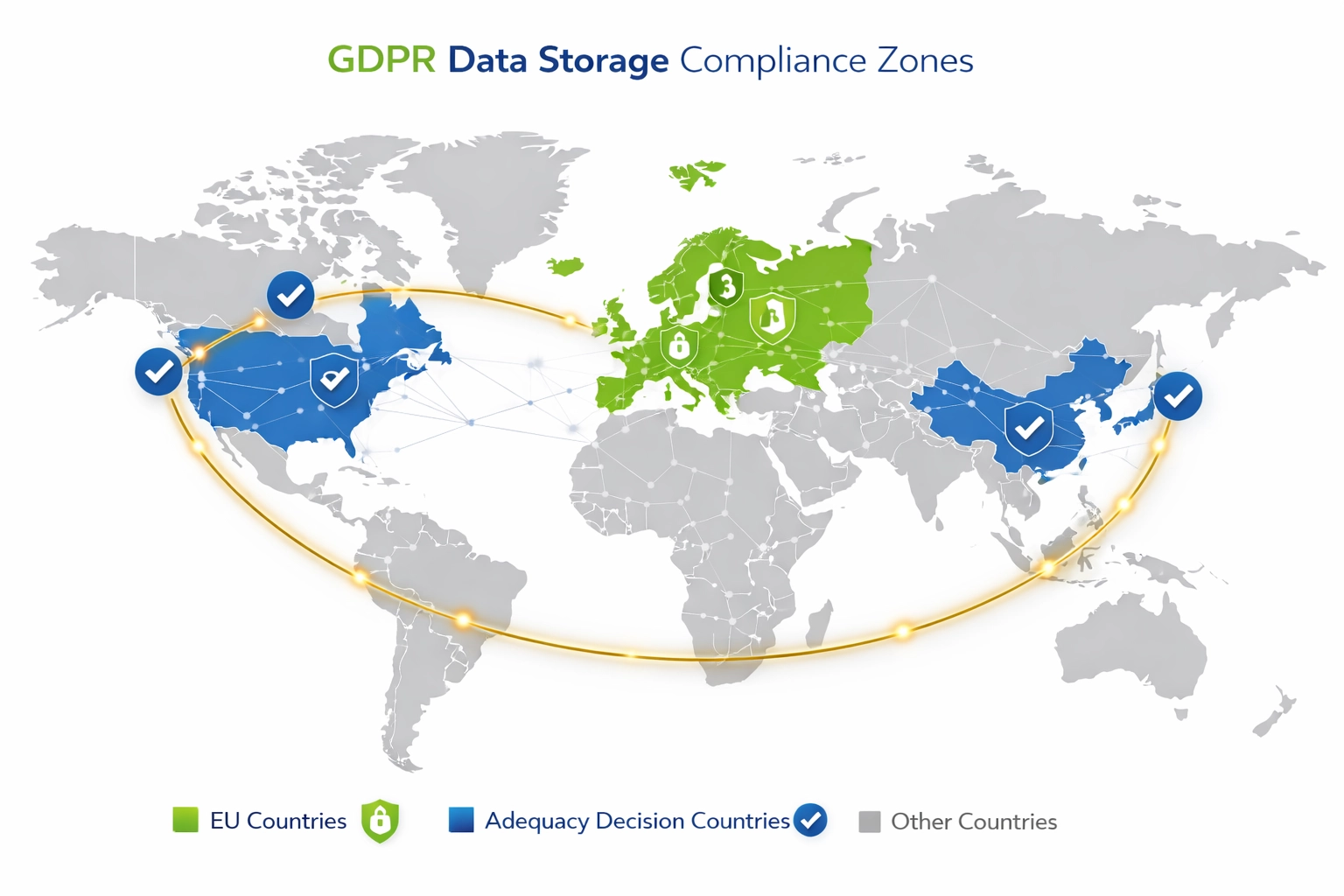Cumplimiento de protección de datos en la UE
