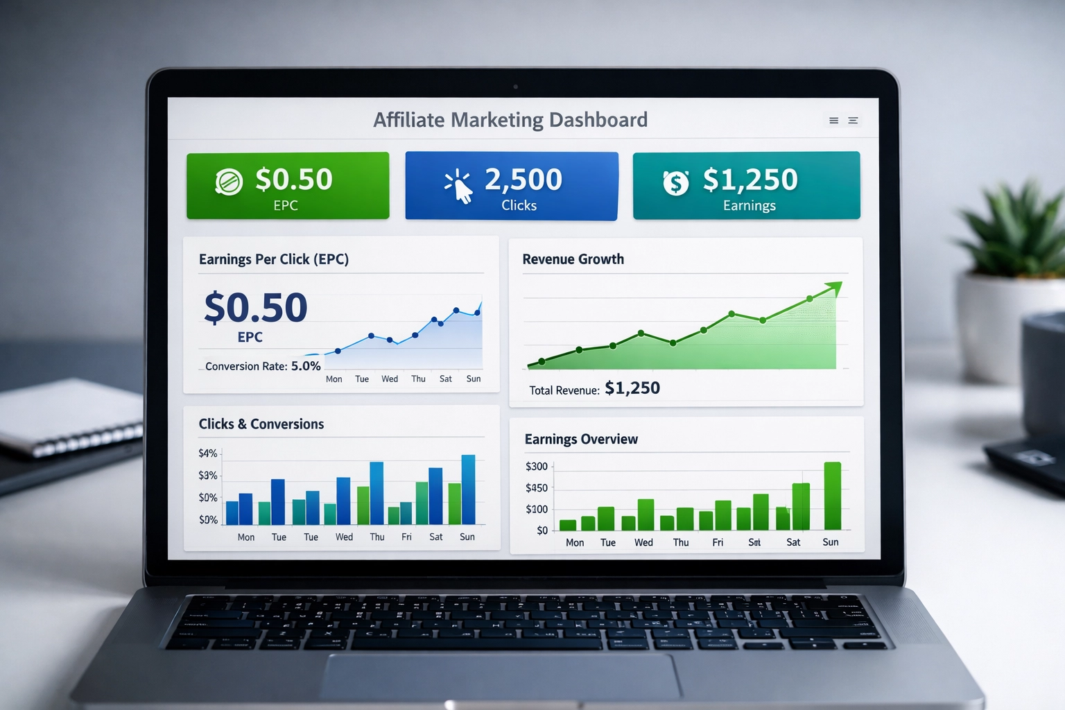 EPC en Marketing de Afiliados: Guía Completa sobre Ganancias por Clic