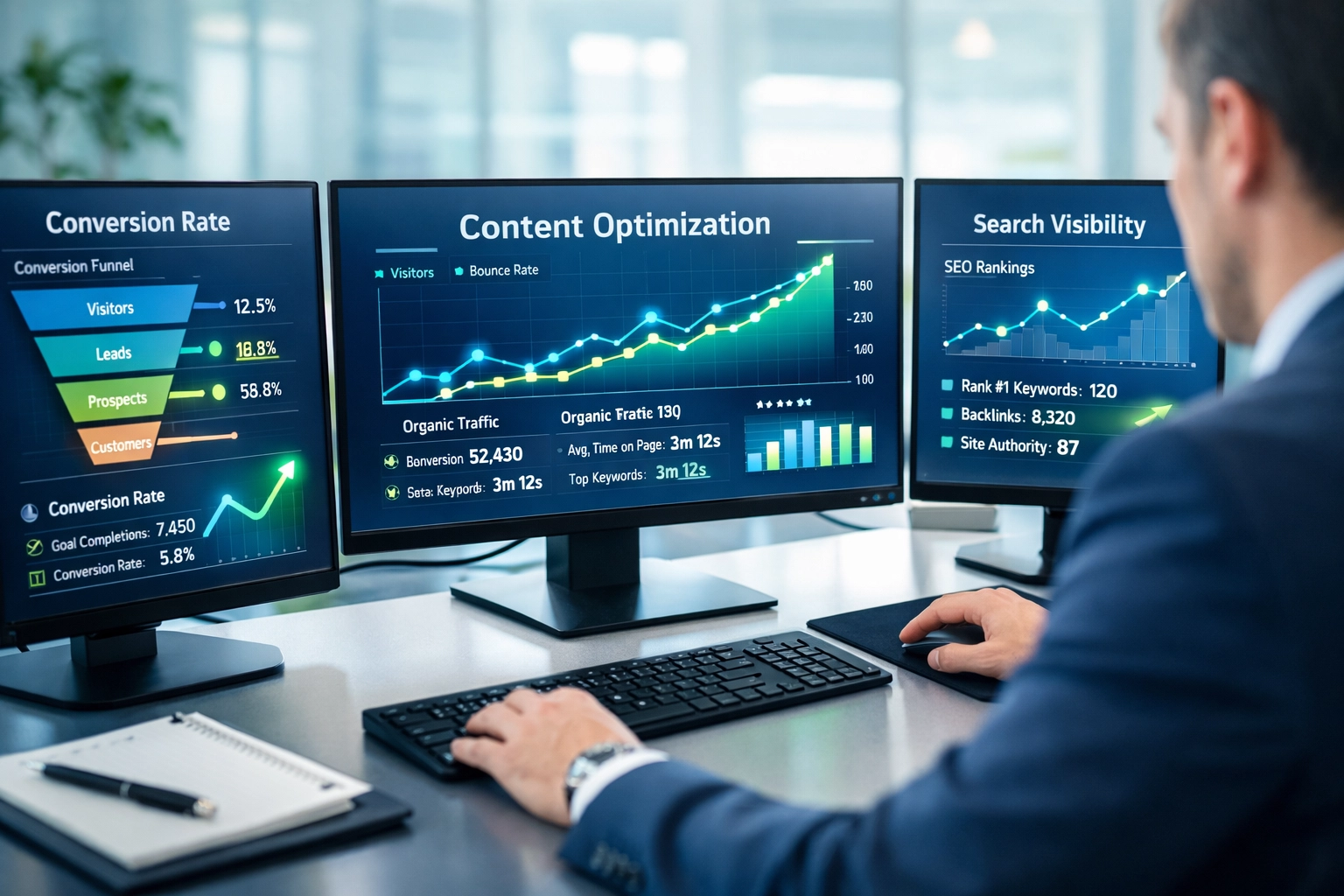 Optimización de Contenidos: Impulsa la Visibilidad, los Leads y las Conversiones de Tu Negocio