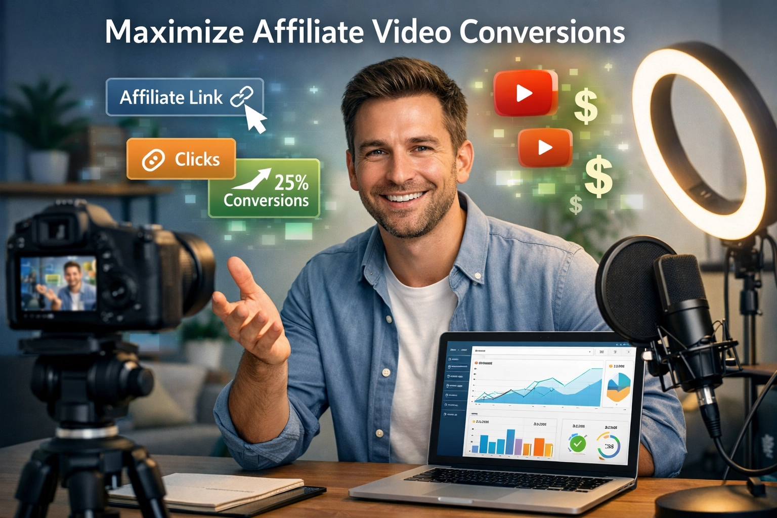 Cómo maximizar las conversiones con videos de afiliados
