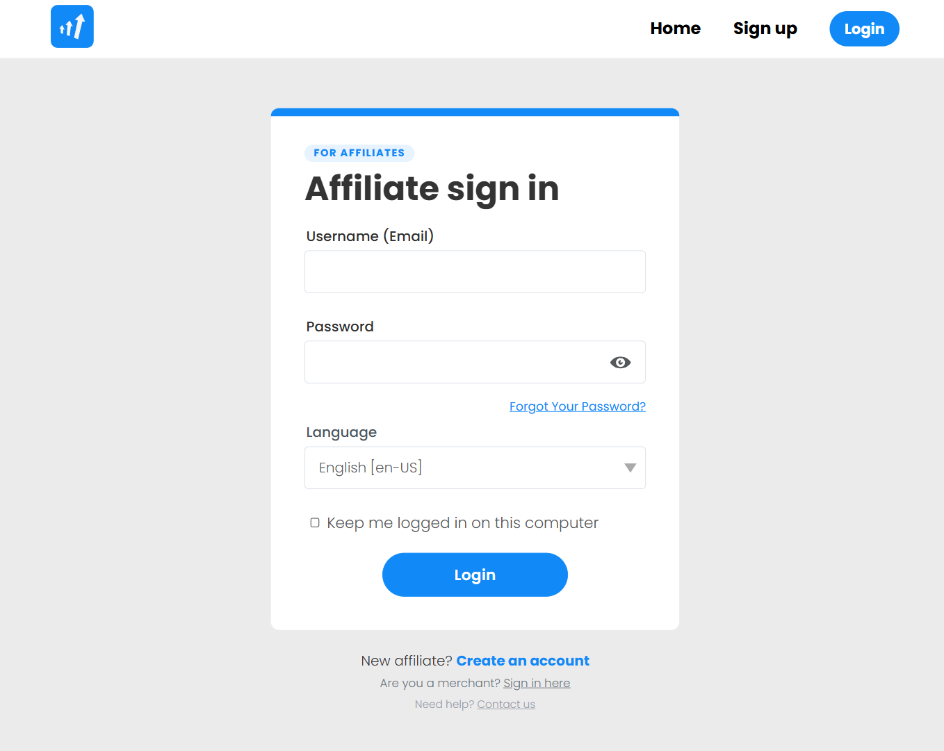 Pantalla de inicio de sesión renovada para afiliados de Post Affiliate Pro