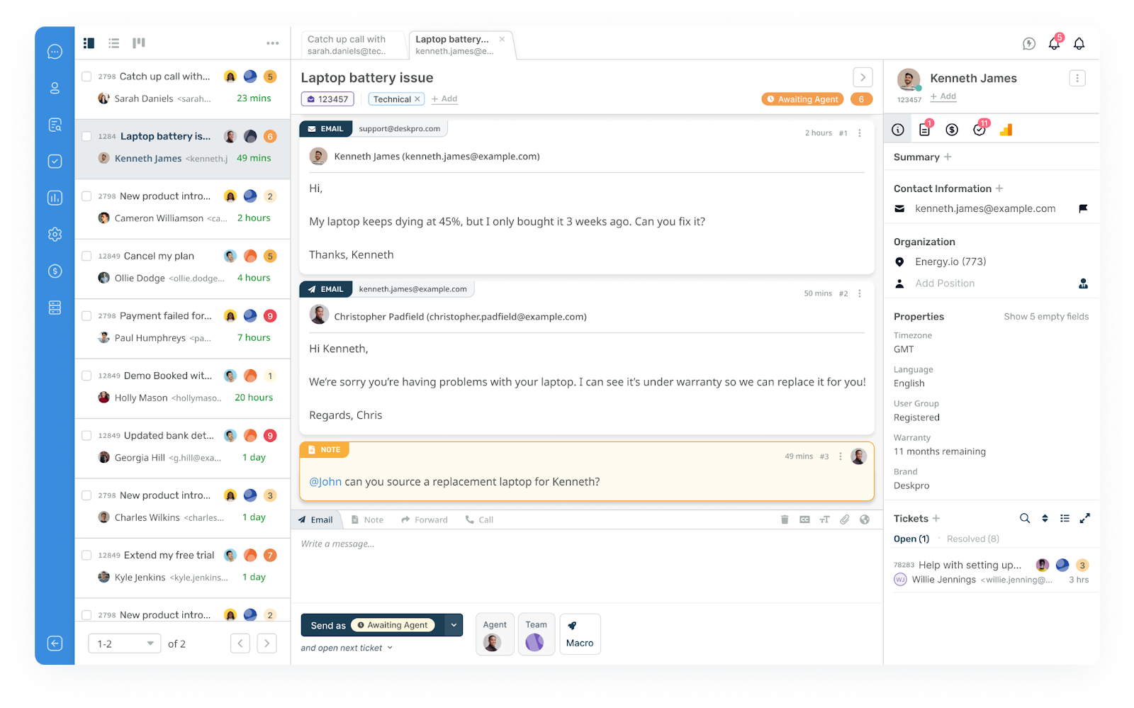 Imagen del panel de CJ Affiliate