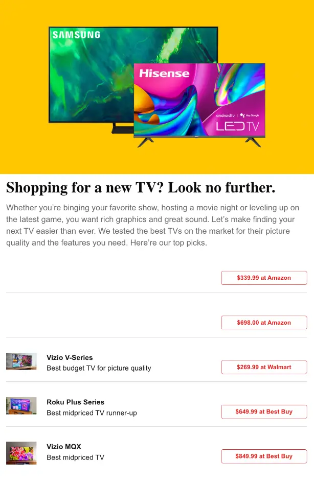 Ejemplos de campañas de afiliados increíbles: email, redes sociales y sitios web