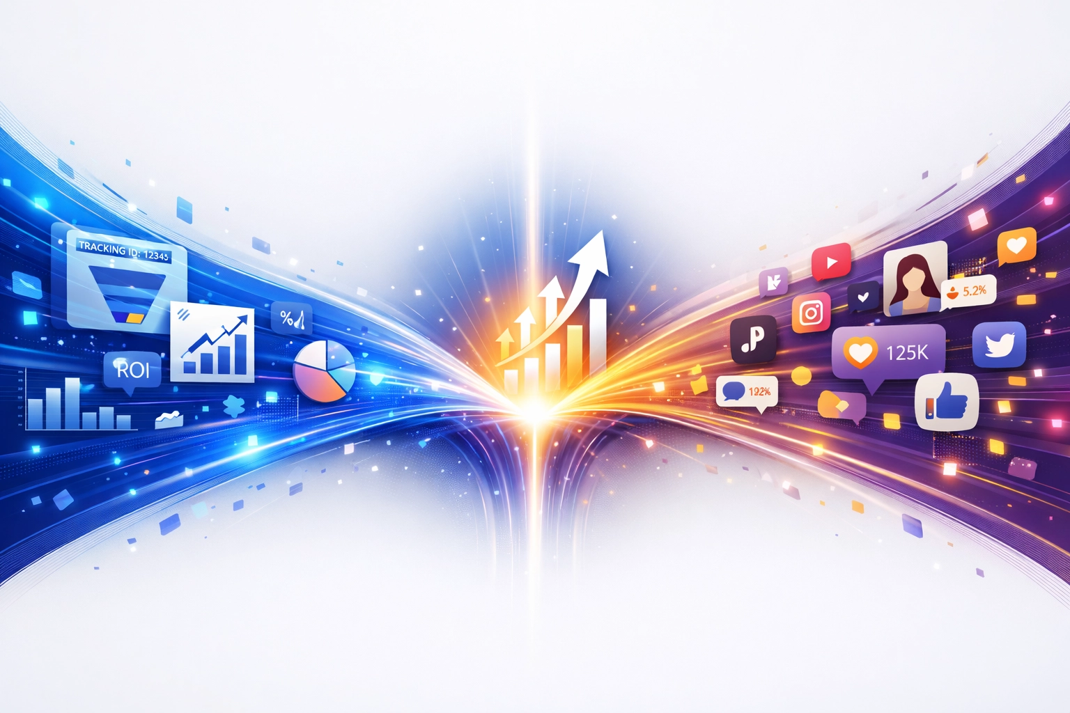 Convergencia de los canales de marketing de afiliados e influencers fusionándose en una estrategia unificada de crecimiento