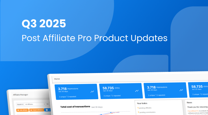 Actualizaciones de Producto de Post Affiliate Pro: T3 2025