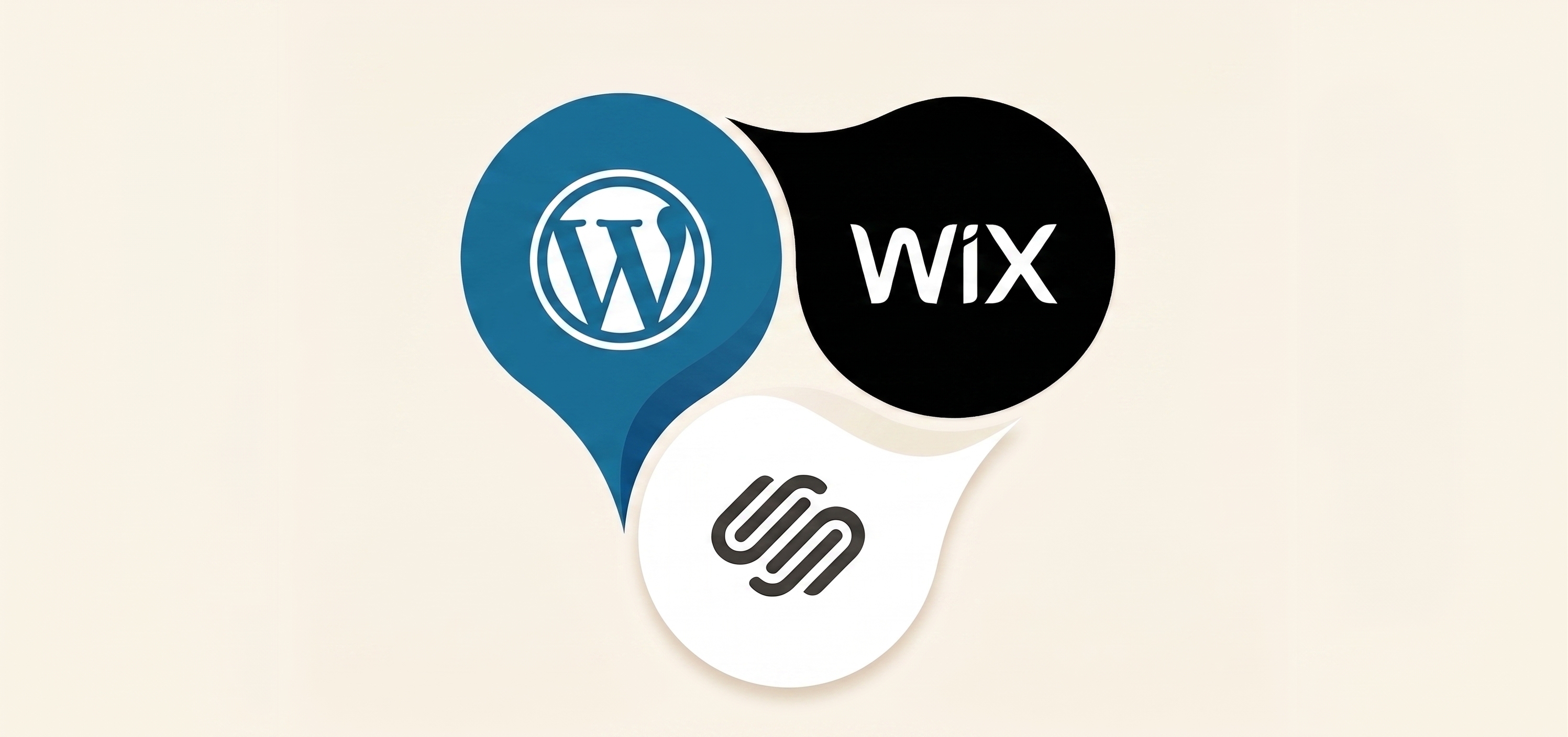 WordPress vs. Wix vs. Squarespace para marketing de afiliados