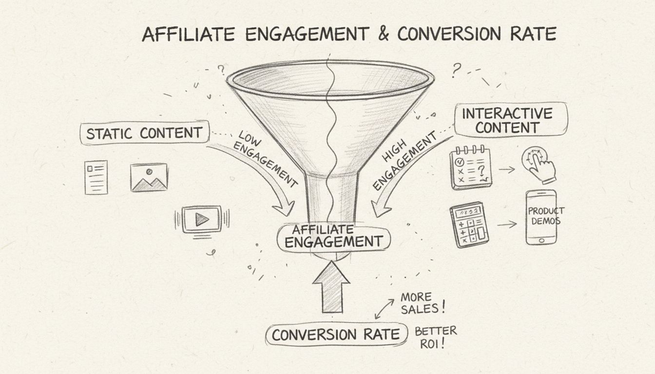¿Por qué es eficaz el contenido interactivo para atraer afiliados?