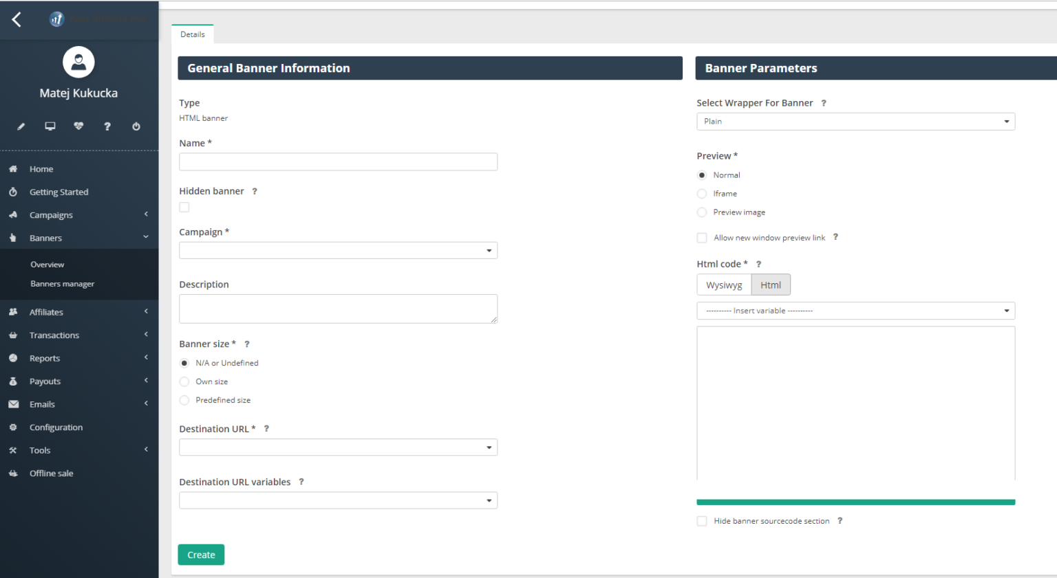 post affiliate pro banners html