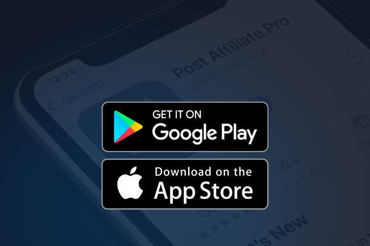 Gestiona programas de afiliados sobre la marcha. Descarga nuestra app.