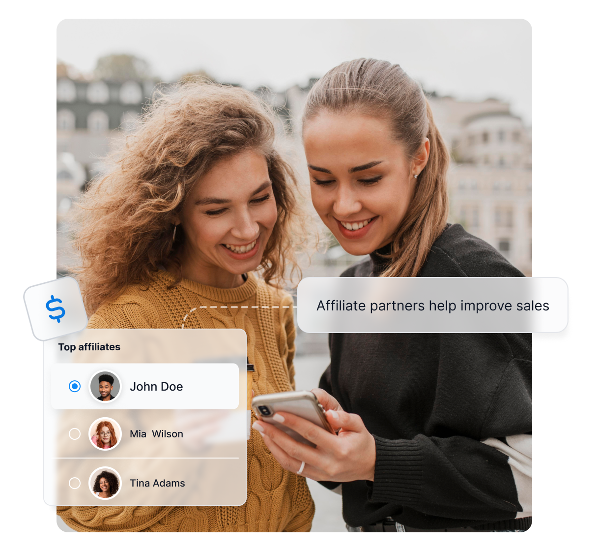 Resumen de las principales funciones de Post Affiliate Pro, como seguimiento, informes y comisiones completas.
