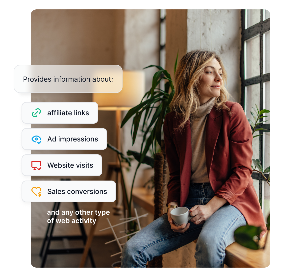 Resumen de las funciones clave de Post Affiliate Pro, como seguimiento, informes y comisiones integrales.