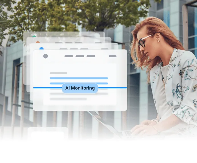 Panel de monitoreo de cumplimiento con IA que señala transacciones sospechosas de afiliados y violaciones de reglas
