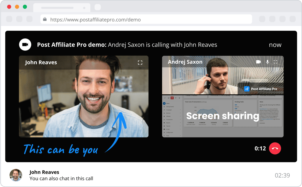 Programa una llamada
